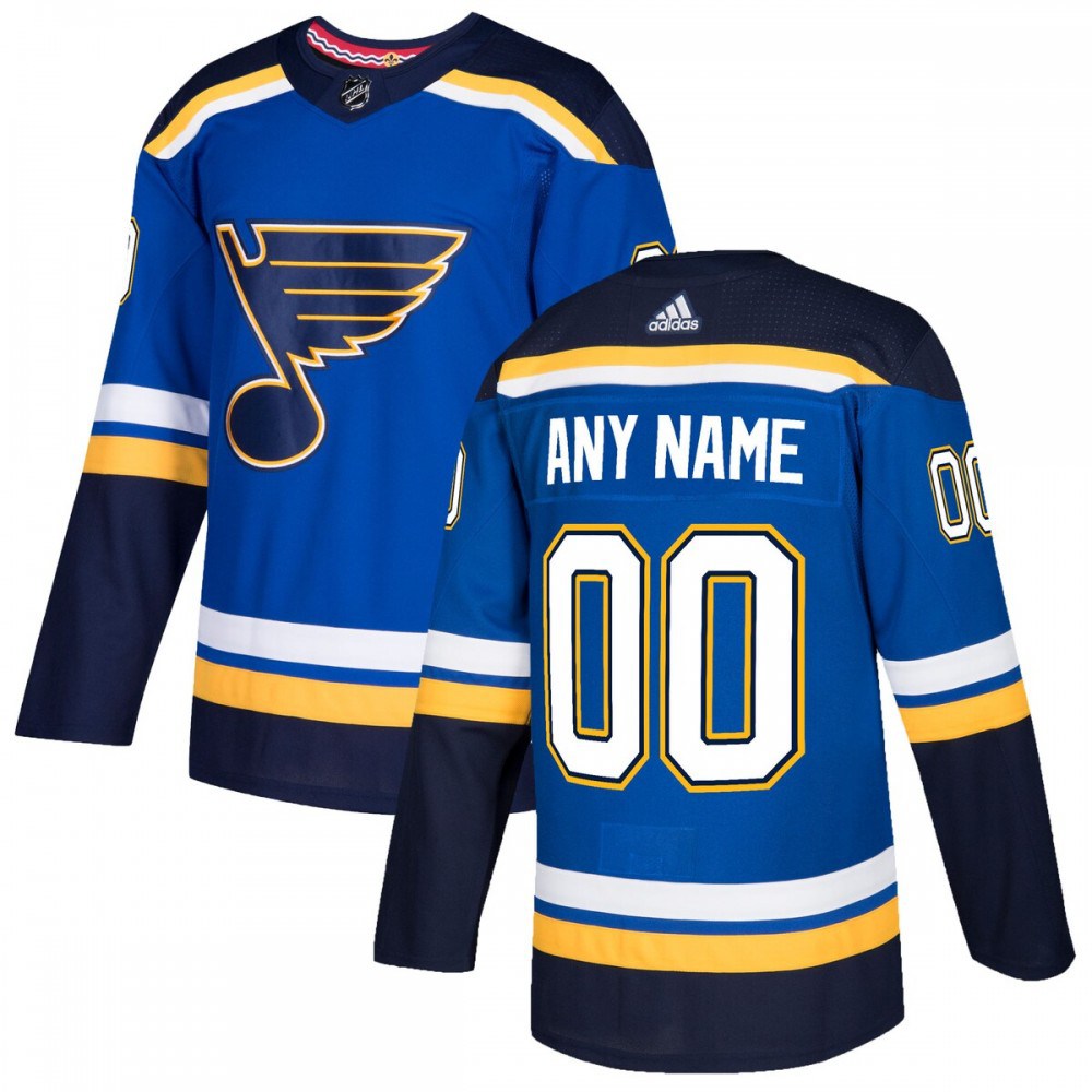 St. Louis Blues adidas Authentic Custom Jersey - Blue-Pro Kit Vault | Brand New 26/27 Sports Jerseys